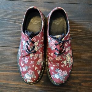 Dr. Martin Floral Oxford Shoes